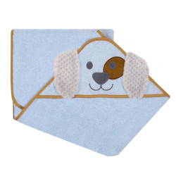 DUET BABY 325 Okrycie kąpielowe ANIMALS frotte 100x100