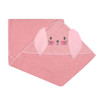 DUET BABY 325 Okrycie kąpielowe ANIMALS frotte 100x100