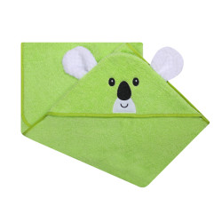 DUET BABY 325 Okrycie kąpielowe ANIMALS frotte 100x100