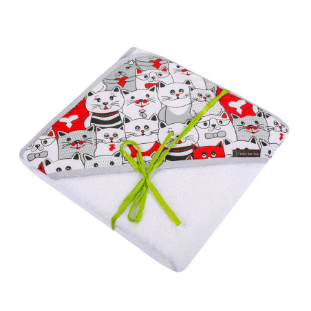 DUET BABY 707 Okrycie kąpielowe BABY BAMBOO wzór 100x100