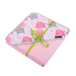 DUET BABY 707 Okrycie kąpielowe BABY BAMBOO wzór 100x100