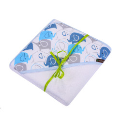 DUET BABY 707 Okrycie kąpielowe BABY BAMBOO wzór 100x100