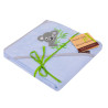 DUET BABY 727 Okrycie kąpielowe haft 100x100 BABY BAMBOO