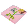 DUET BABY 727 Okrycie kąpielowe haft 100x100 BABY BAMBOO