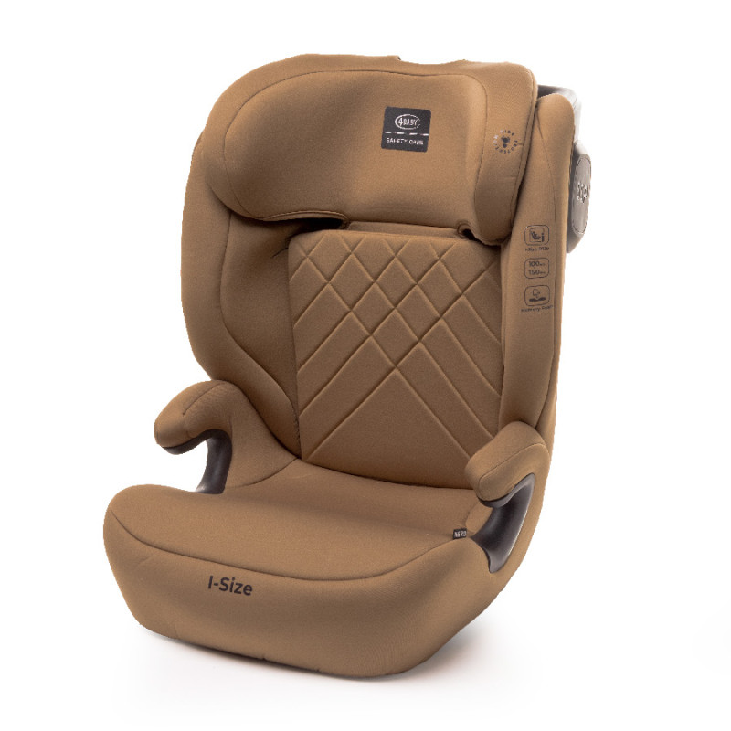 4 BABY Fotelik NERO 100-150 cm MOKKA I-SIZE