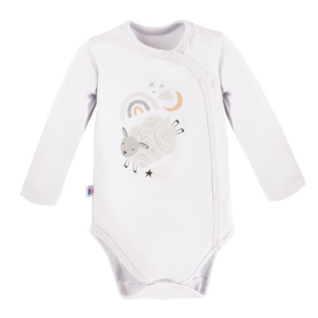 EWA 728258 MELLOW Body dł. rozpinane białe 62
