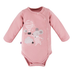 EWA 728937 MELLOW Body dł. rozpinane róż 68