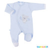 EWA 852502 NEWBORN Pajac niebieski 56