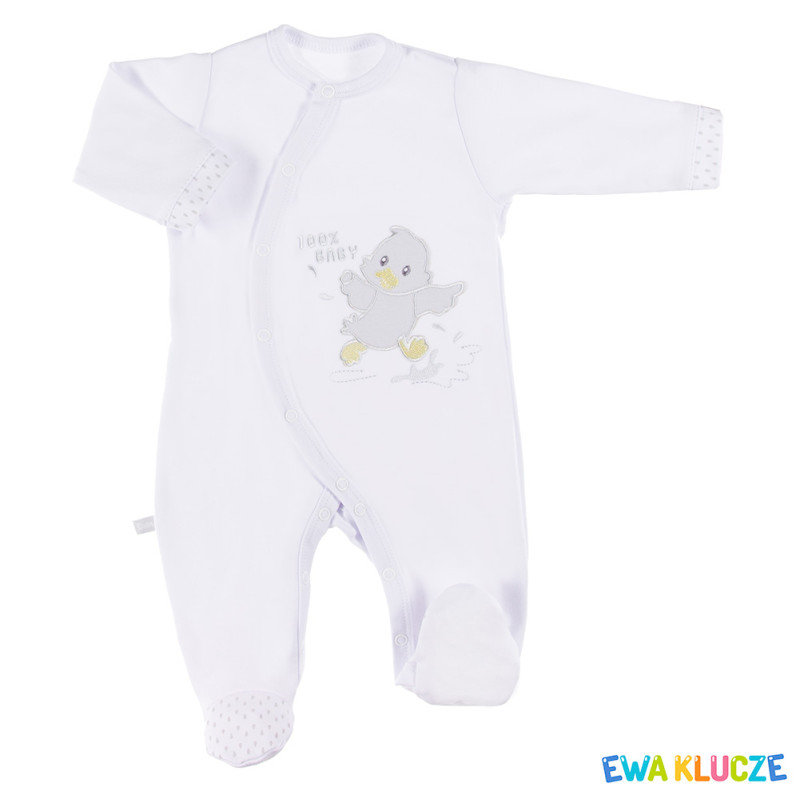 EWA 852564 NEWBORN Pajac biały 56