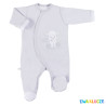 EWA 852625 NEWBORN Pajac szary 56