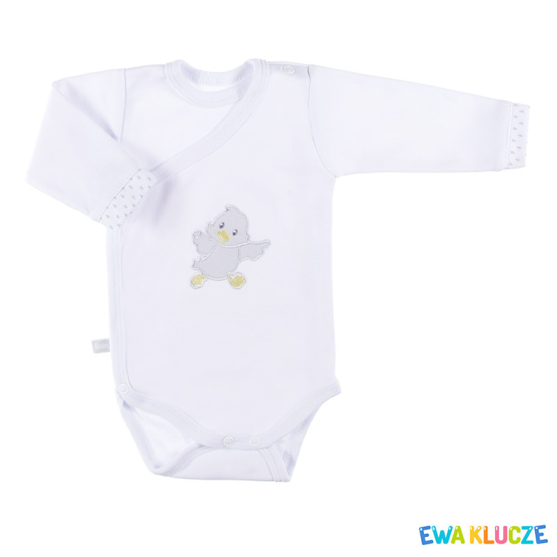 EWA 852724 NEWBORN Body REGL DŁ biały 62