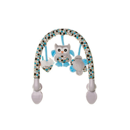 4 BABY OB12 P&E Pluszowy pałąk Plush Arch OWL