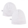 EWA 906717 Czapka Smerfetka 2-pak biała 50