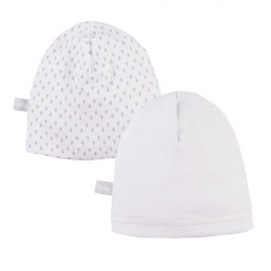 EWA 906724 Czapka Smerfetka 2-pak biała 56