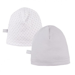 EWA 906786 Czapka Smerfetka 2-pak szara 62