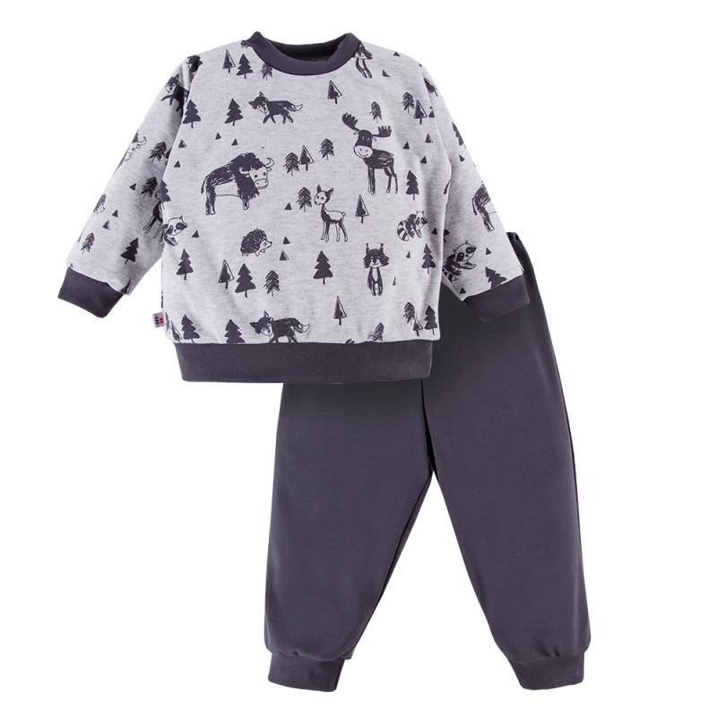 EWA 934028 Piżama Sweet Night grafit 110