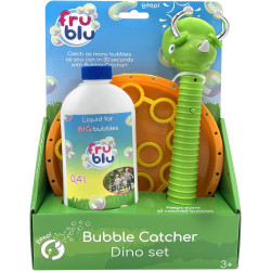 FRU BLU DKF0913 Zestaw łapacz baniek Dino + płyn 0,4l
