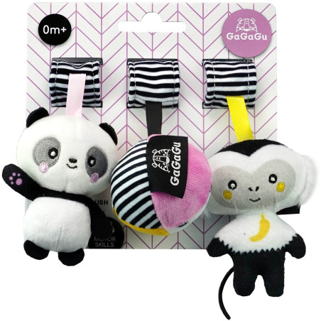 GAGAGU GGG0832 Zawieszka Panda Małpka piłka