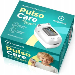 HELPMEDI PulsoCare Pulsoksymetr Myszka dla dzieci o masie pow. 10kg