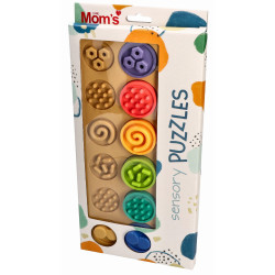 HENCZ 840 Puzzle sensoryczne kółeczka XL