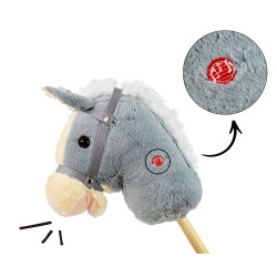 HOBBY 6089 Koń na kiju grey