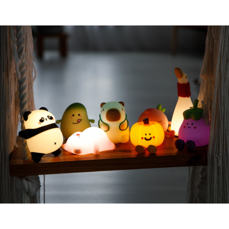 INNOGIO GIO-144 Silikonowa lampka nocna GIOsleepy Piggy