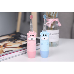 INNOGIO GIO-450PINK Soniczna szczoteczka dla dzieci GIOgiraffe różowa