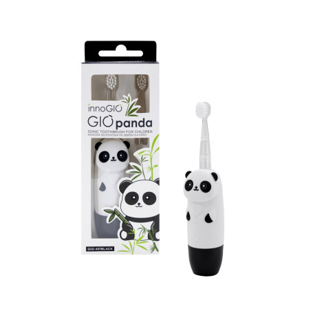 INNOGIO GIO-451BLACK Soniczna szczoteczka dla dzieci GIOpanda czarna