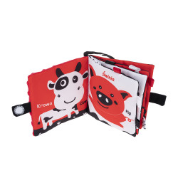 JOLLYBABY JB 80568(1) Książeczka Farma sensory