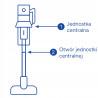 KATAREK Adapter do odkurzaczy pionowych 150W