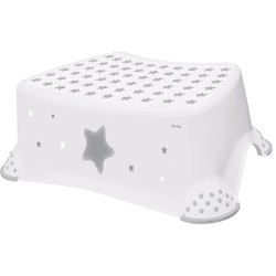 KEEEPER 18642 TOMEK STARS Podest antypoślizgowy kosmiczny biały
