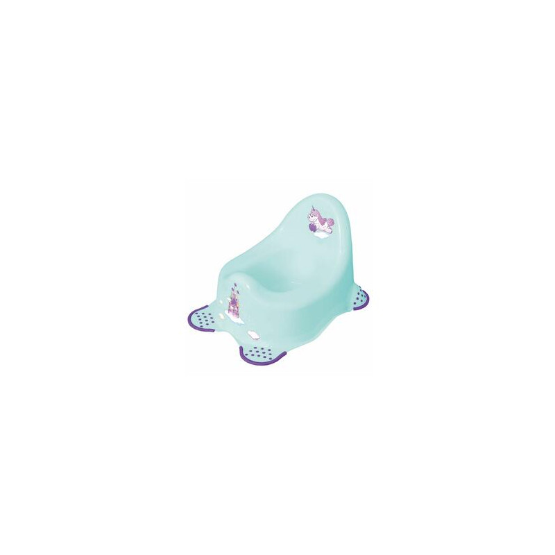 KEEEPER ADAM UNICORN Nocnik antypoślizgowy seledynowy