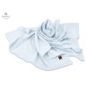 KIECZMERSKI Kocyk 75x100 cm MIMINU SOFT interlock bawełna 100% błękit
