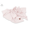 KIECZMERSKI Kocyk 75x100 cm MIMINU SOFT interlock bawełna 100% pudrowy róż