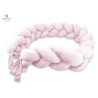 KIECZMERSKI Ochraniacz - warkocz MIMINU SOFT 220-240cm pudrowy róż