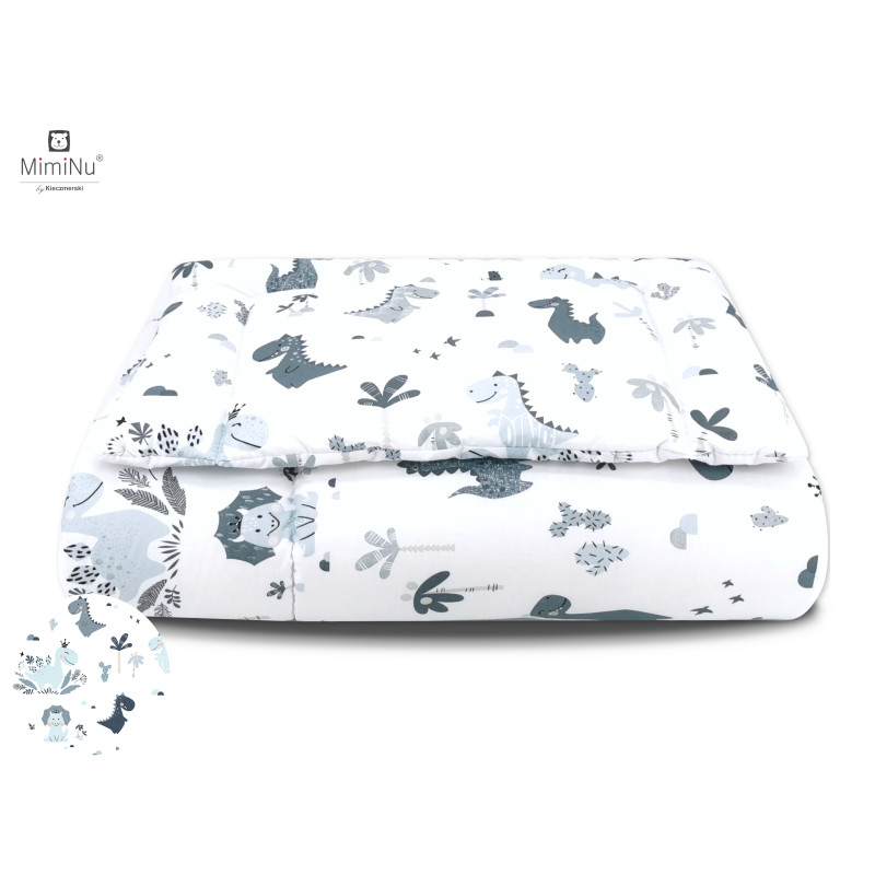 KIECZMERSKI Pościel C-2 100x135 cm KOLEKCJA Dino granat