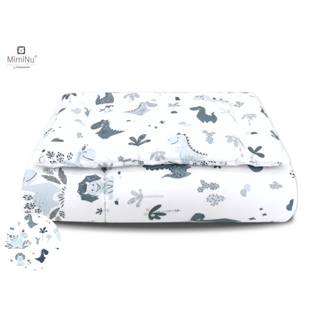 KIECZMERSKI Pościel C-2 100x135 cm KOLEKCJA Dino granat