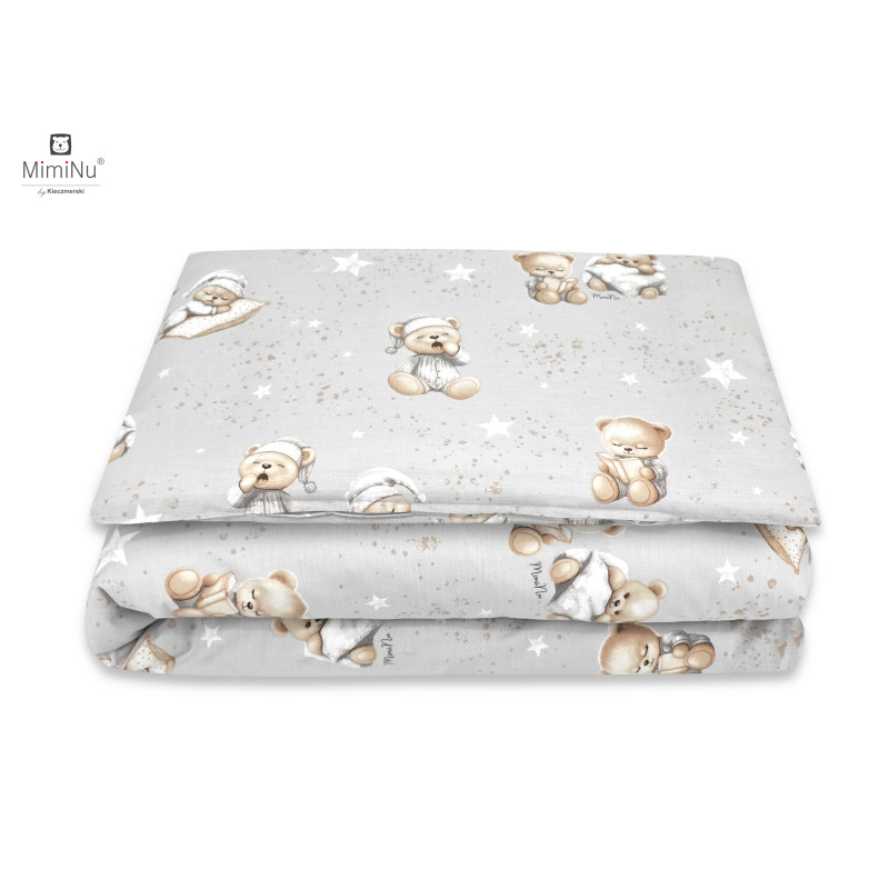 KIECZMERSKI Pościel C-2 100x135 cm MIMINU DESIGN Dobranocka szary