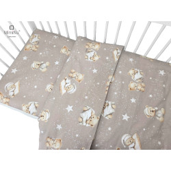 KIECZMERSKI Pościel C-2 100x135 cm MIMINU DESIGN Dobranocka szary