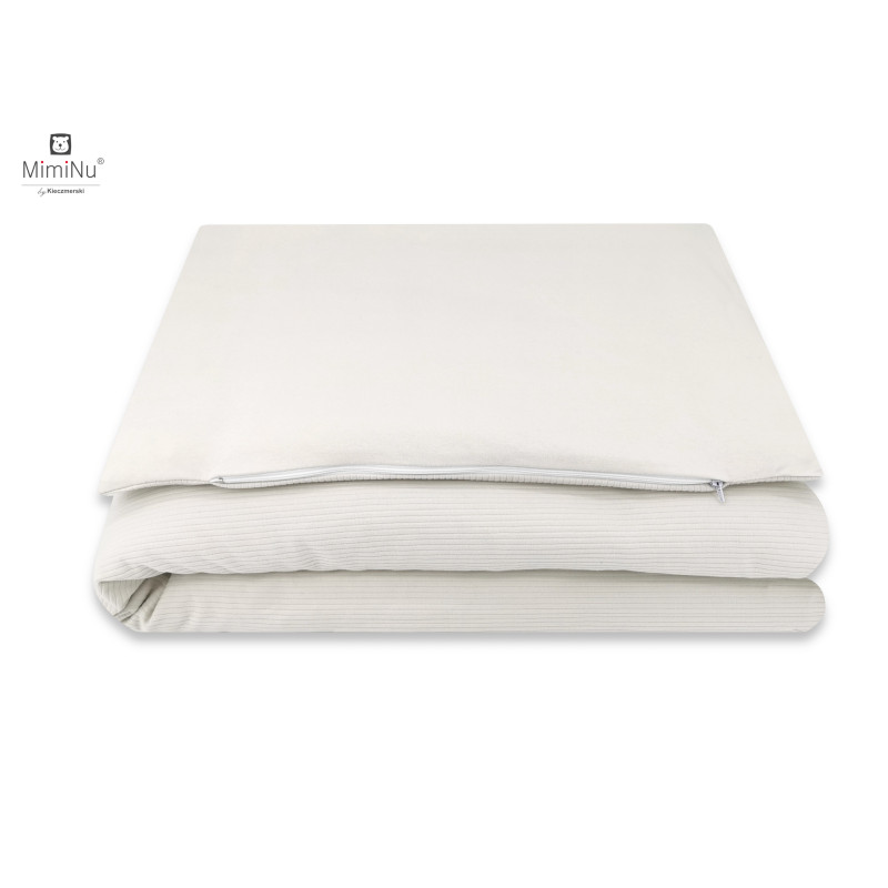 KIECZMERSKI Pościel C-2 100x135+40x60 cm MIMINU SOFT beż