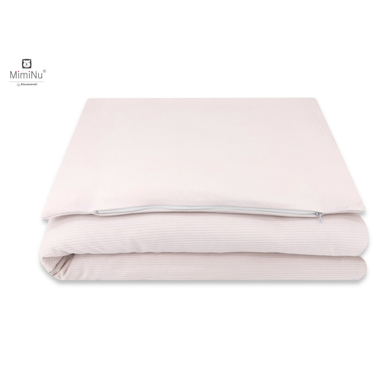 KIECZMERSKI Pościel C-2 100x135+40x60 cm MIMINU SOFT pudrowy róż