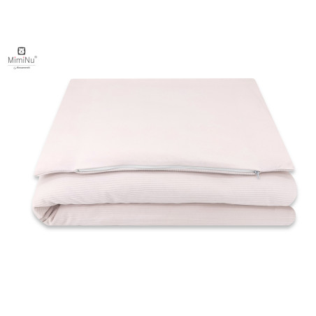 KIECZMERSKI Pościel C-2 100x135+40x60 cm MIMINU SOFT pudrowy róż
