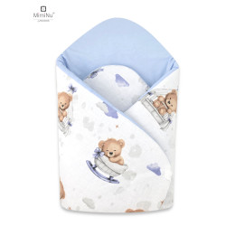 KIECZMERSKI Rożek standard 75x75 cm MIMINU DESIGN Misiowe Sny błękit bawełna 100%