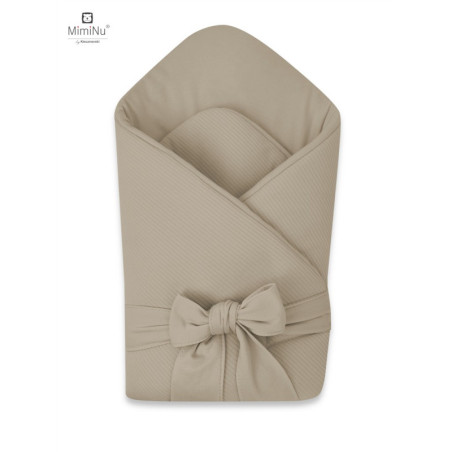 KIECZMERSKI Rożek standard wiązany MIMINU SOFT 0-3m mokka
