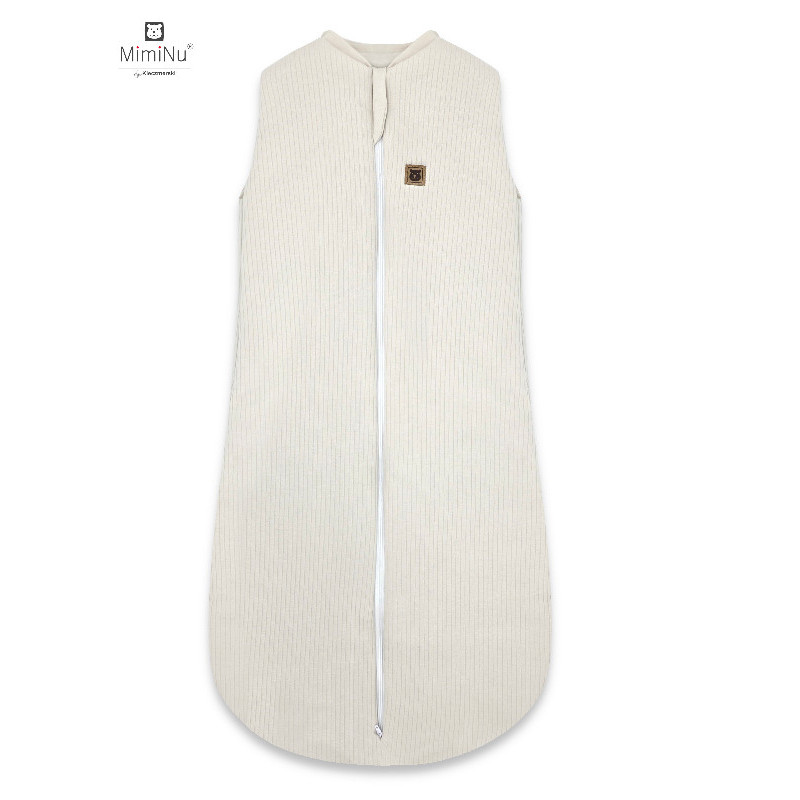 KIECZMERSKI Śpiworek do spania całoroczny MIMINU SOFT TEDDY 2,5 TOG beż 62/76cm 3-12m