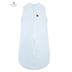 KIECZMERSKI Śpiworek do spania całoroczny MIMINU SOFT TEDDY 2,5 TOG niebieski 62/76cm 3-12m