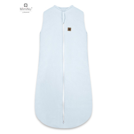 KIECZMERSKI Śpiworek do spania całoroczny MIMINU SOFT TEDDY 2,5 TOG niebieski 62/76cm 3-12m