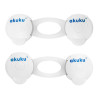 AKUKU A0648 Zabezpieczenia uniwersalne do szafek białe 10 cm