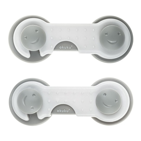 AKUKU A0649 Zabezpieczenia uniwersalne do szafek szare 9 cm