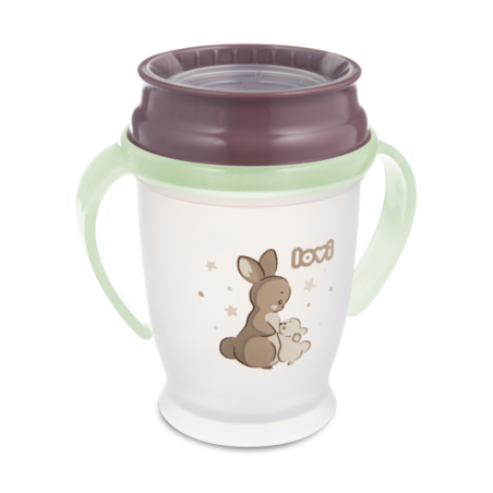 LOVI 1/610 Kubek 360 250ml Night&Day Rabbit